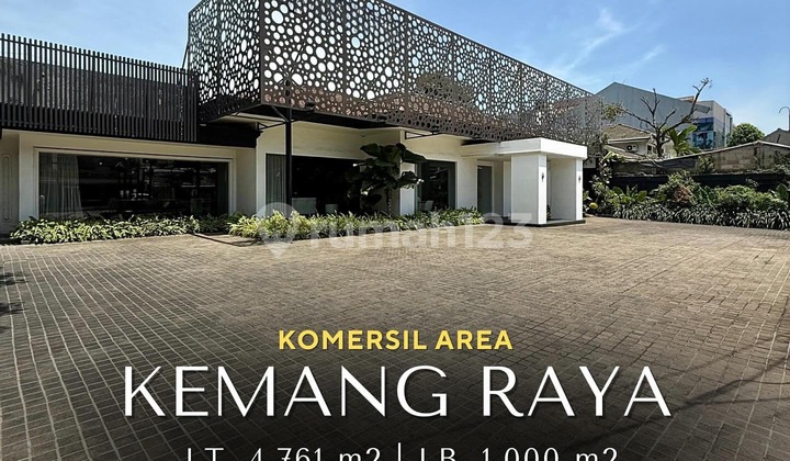 Dijual Bangunan Komersial + Besar Kemang Raya, SHM. Siap Huni