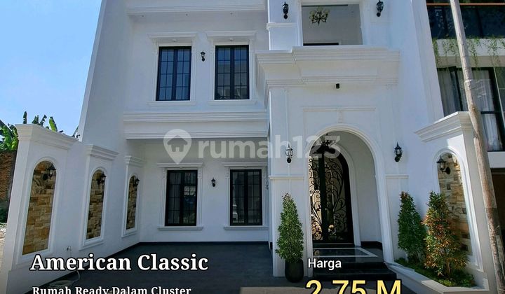 RUMAH AMERICAN CLASSIC JAGAKARSA DALAM CLUSTER