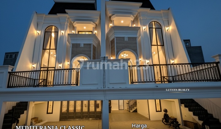 Rumah American Classic Dalam Cluster Dekat Kavling Polri