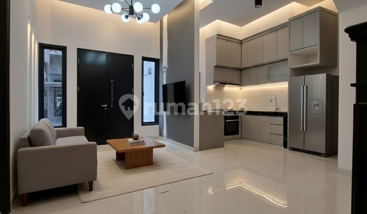 Rumah Cluster Pasar Minggu 3 Lantai Rooftop Dekat Stasiun 2