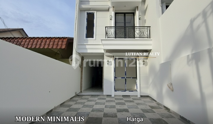 Rumah Modern Minimalis Non Cluster Dekat Pejaten Village Rumah Modern Minimalis Non Cluster Dekat Pejaten Village
