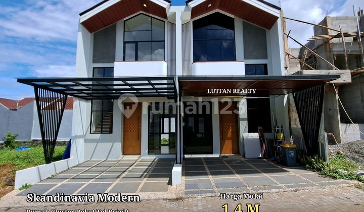 RUMAH SKANDINAVIAN MODERN MINIMALIS DEKAT TOL ANDARA