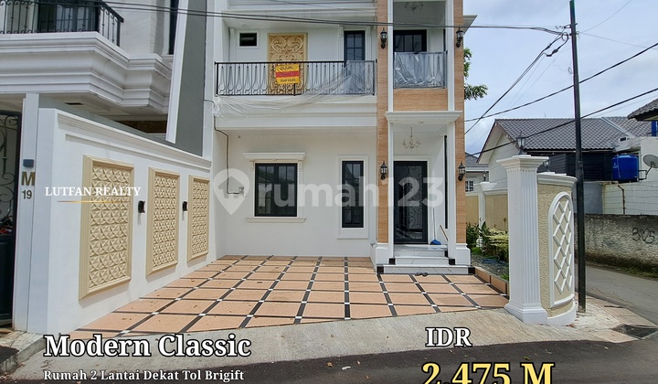 RUMAH MINIMALIS MODERN TANAH BARU DEPOK