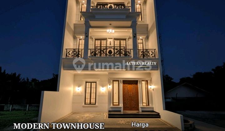 Rumah Modern 3 Lantai Dalam Komplek Dekat Stasiun Lenteng Agung Rumah Modern 3 Lantai Dalam Komplek Dekat Stasiun Lenteng Agung