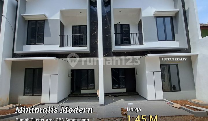 Rumah Minimalis Cluster Jati Padang Dekat Commuter Line