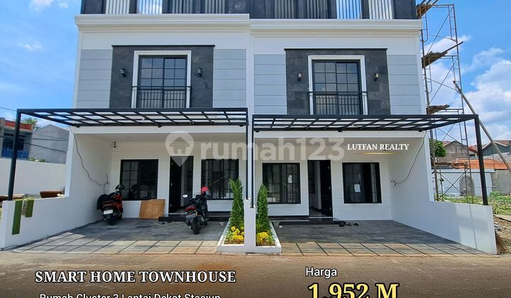 Rumah 3 Lantai Dekat Stasiun Lenteng Agung Akses Lingkungan Masuk 2 Mobil