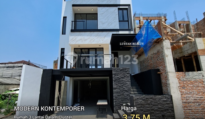 Rumah Modern Kontemporer Dalam Cluster Dekat Transmart Cilandak