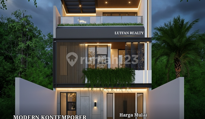 Rumah Modern Kontemporer Dalam Komplek Rumah Modern Kontemporer Dalam Komplek