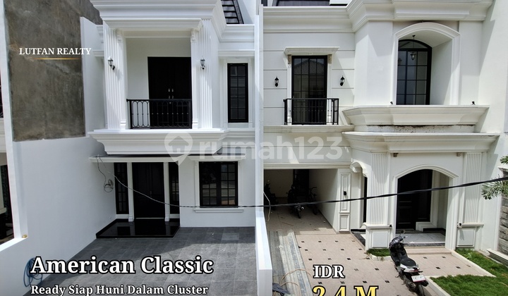 RUMAH AMERICAN CLASSIC - JAGAKARSA, JAKARTA SELATAN