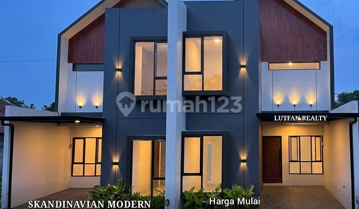 Rumah Skandinavian Beji Depok Selangkah ke Jakarta Selatan 1