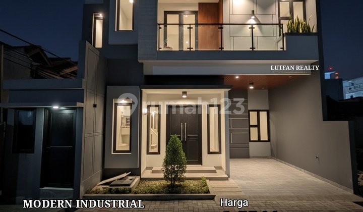 Rumah Cluster Pasar Minggu 3 Lantai Rooftop Dekat Stasiun