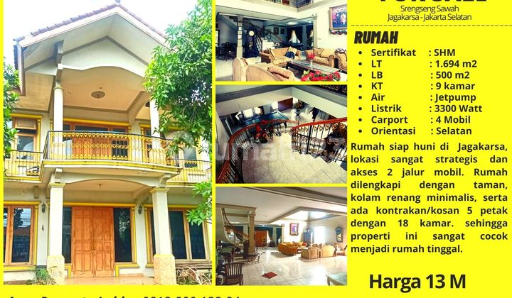 Rumah 2 Lantai siap huni Jagakarsa 2