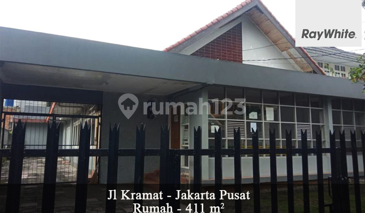 Rumah Kantor Kramat Lokasi Strategis - Jakarta Pusat 1