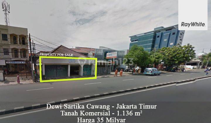 Tanah Komersil / Hotel Murah Dewi Sartika Raya Cawang Jakarta Timur 1