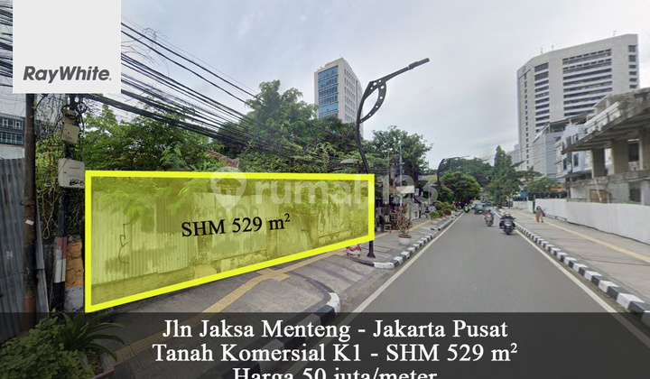 FOR SALE Tanah Komersial Murah jalan jaksa bisa 8 Lantai Menteng Jakarta Pusat FOR SALE Tanah Komersial Murah jalan jaksa bisa 8 Lantai Menteng Jakarta Pusat
