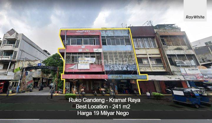 Gedung / Ruko Gandeng Kramat raya Jakarta Pusat 1