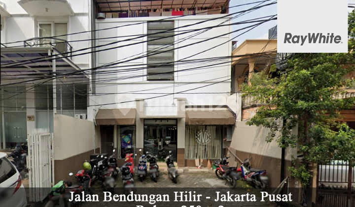 FOR LEASE Ruko 3 Lantai Bendungan Hilir Lokasi StrategisJakarta Pusat