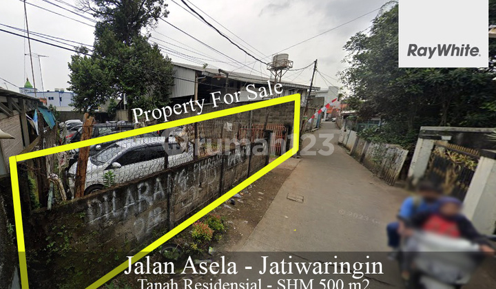 FOR SALE Tanah Residensial Murah Jalan Aselan Jatiwaringin Bekasi FOR SALE Tanah Residensial Murah Jalan Aselan Jatiwaringin Bekasi