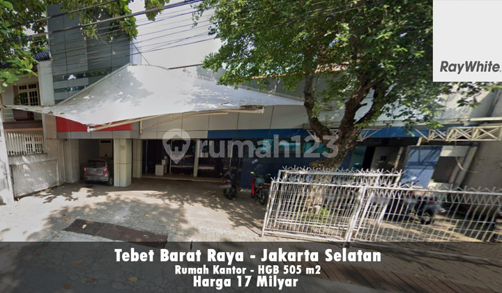 Murah Mendekati NJOP Rumah Tebet Area Komersil untuk Kantor dan Bisnis Jakarta Selatan