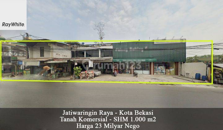 Tanah Komersial Murah Jatiwaringin Raya Kota Bekasi 2