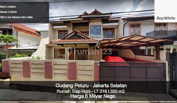 Rumah 2 Lantai Gudang Peluru siap Huni 1