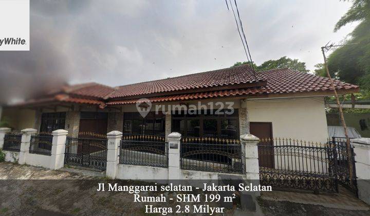 Rumah Manggarai Selatan Jakarta Selatan 1