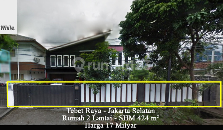 FOR SALE Rumah 2 Lantai Tebet Raya Jakarta Selatan