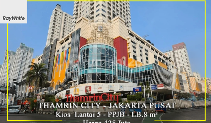 For Sale Kios Thamrin City Lantai 5 Jakarta Pusat