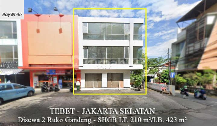 FOR RENT Ruko Gandeng 3 Lantai Tebet Barat Raya Jakarta Selatan FOR RENT Ruko Gandeng 3 Lantai Tebet Barat Raya Jakarta Selatan