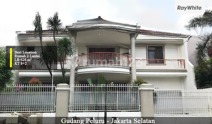 FOR SALE Murah Mendekati NJOP Rumah 2 Lantai Gudang Peluru Tebet Jakarta Selatan