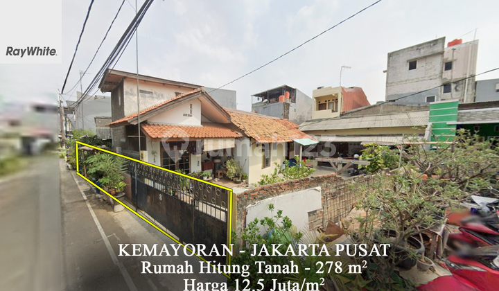 FOR SALE Rumah Hitung Tanah Kemayoran Jakarta Pusat FOR SALE Rumah Hitung Tanah Kemayoran Jakarta Pusat