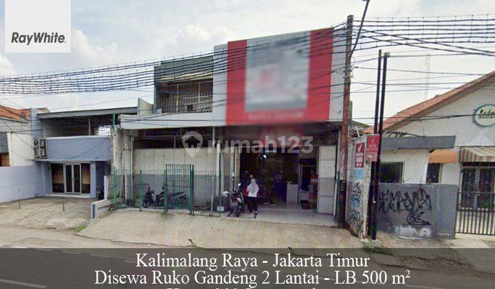 FOR LEASE Ruko Gandeng 2 Lantai Kalimalang Raya Jakarta Timur 1