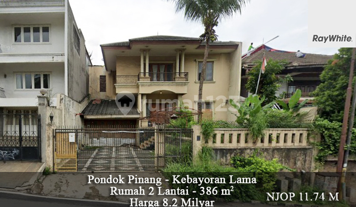 FOR SALE Murah Rumah Komersial K2 dua Lantai Dibawah NJOP Deplu Raya Pondok Pinang Kebayoran Lama   #Ern 1