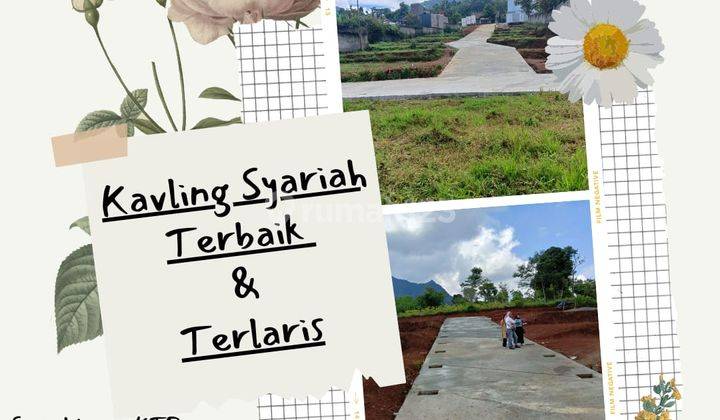 Kavling best seller Bisa Cicil syariah Atau Cash Nego lokasi Cinunuk Bandung Timur 2