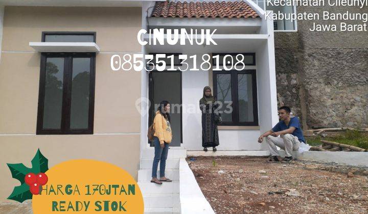 DI JUAL CEPAT RUMAH SIAP HUNI TYPE21 HARGA170JTAN CICIL SYARIAH CINUNUK BANDUNG TIMUR 1