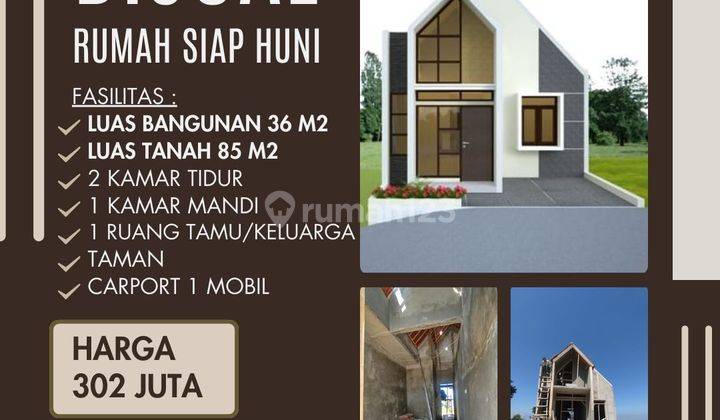 Rumah Ready Stok Bisa KPR Bank/Kpr Developer  1