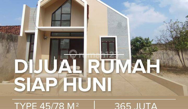 Rumah Siap Huni Model Menarik Cicil Syariah Cinunuk 1