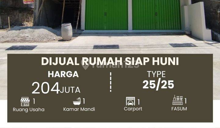 Jual Ruko Baru Cocok buat usaha jln hidup di Cinunuk 1