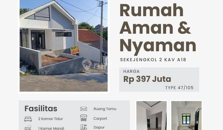 Rumah Model Cyantik Ready Siap Huni Bandung Cileunyi 1