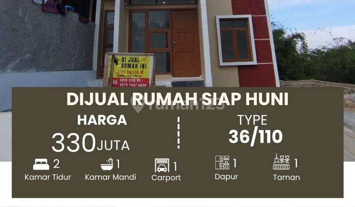 Rumah Baru Model Terlaris Cicil Syariah Syarat Ktp Di Cinunuk 1