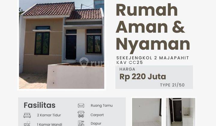 Rumah Minimlasi Manis Ready Stok Dekat Exsit Tol Cileunyi 1