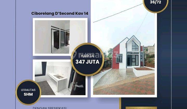 Siap Huni Rumah Model Menarik Di Cinunuk Bandung Timur 1