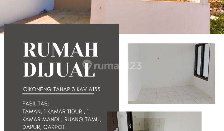 Rumah Murah Cinunuk Bandung Timur 1