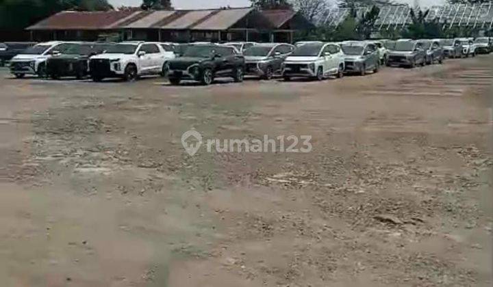 Disewakan Tanah Kosong Di Cisauk Cocok Utk Pool Mobil Dll 2