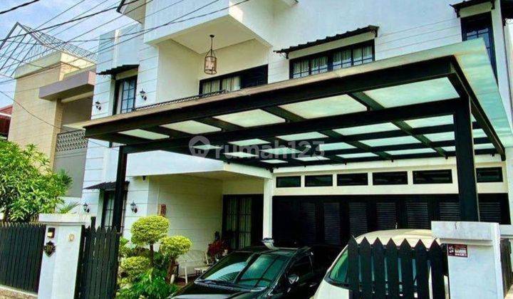 Rumah mewah fully furnished di Lebak Bulus Jakarta Selatan  1