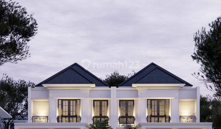 Rumah Mewah American Classic Di Cempaka Putih Jakarta Pusat 1