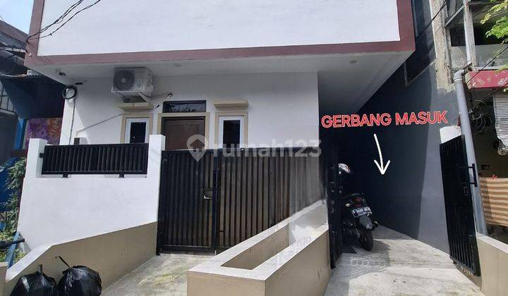 Rumah Baru 2,5 Lantai Akses Motor Di Johar Baru Jakarta Pusat