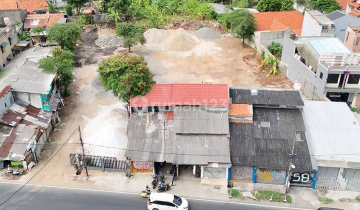 Tanah Pinggir Jalan Raya di Pondok Bambu,Jakarta Timur 1