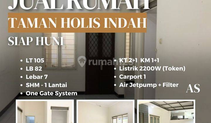 Jual Cepat Rumah Taman Holis Indah 1 M An Saja Lt 108 Murah  1