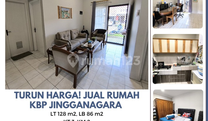 Jual Murah Rumah Kbp 1 M An Jarang Ada Full Furnished